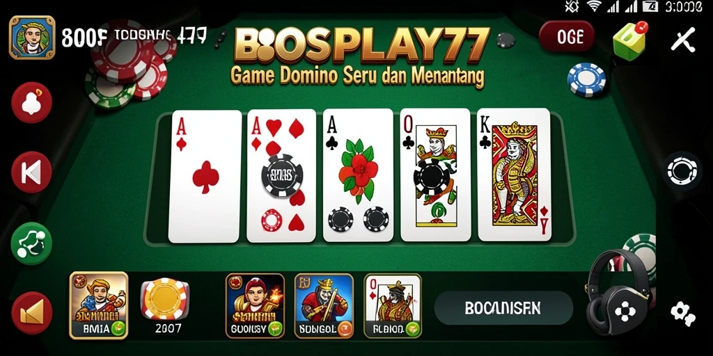 Tampilan gameplay seru dari BOSPLAY77 yang memikat.