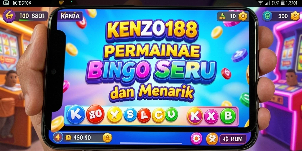 Tampilan gameplay Bingo yang menarik di KENZO188.