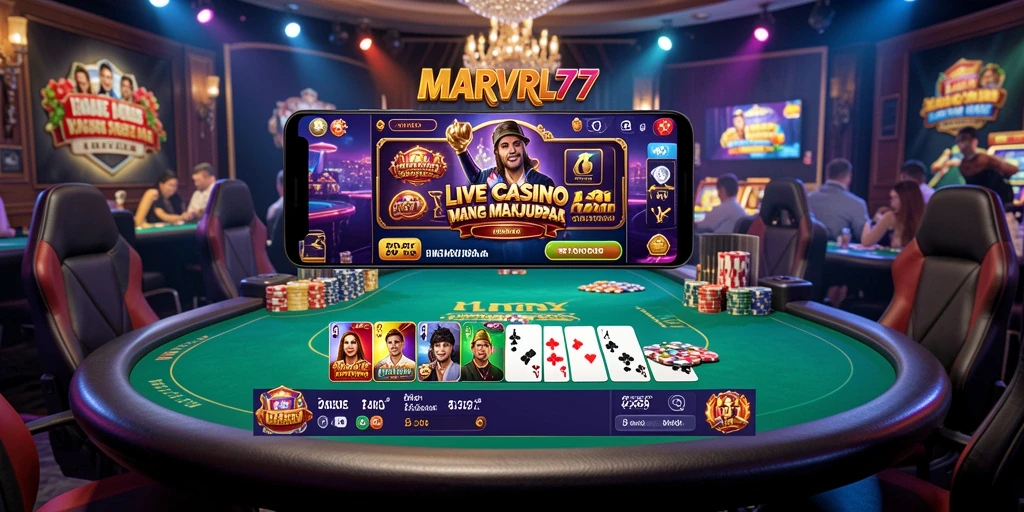 Gameplay Live Casino yang menarik dengan dealer profesional dan interaksi langsung.