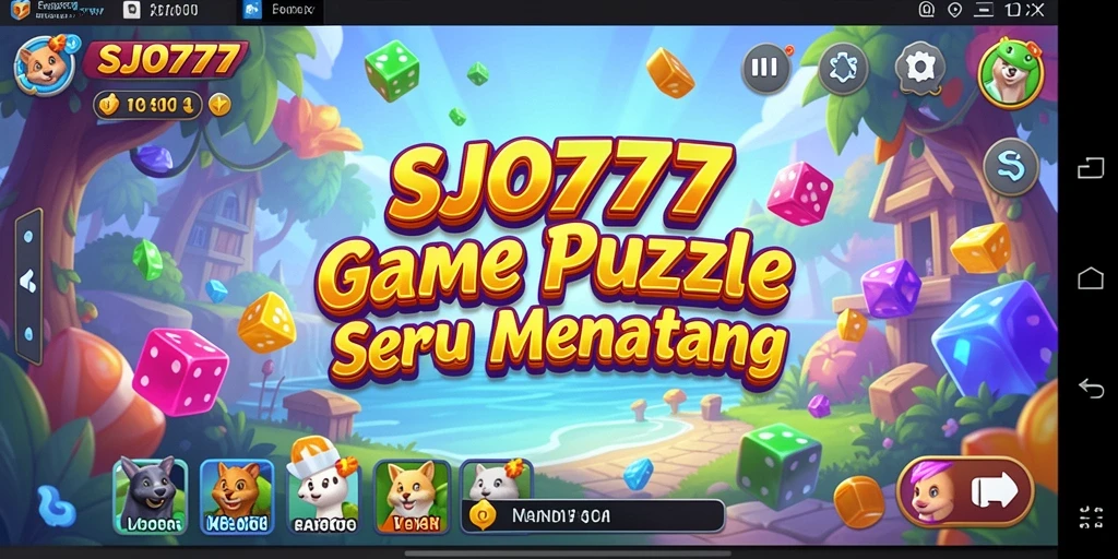 Tampilan gameplay SJO777 dengan teka-teki menarik.
